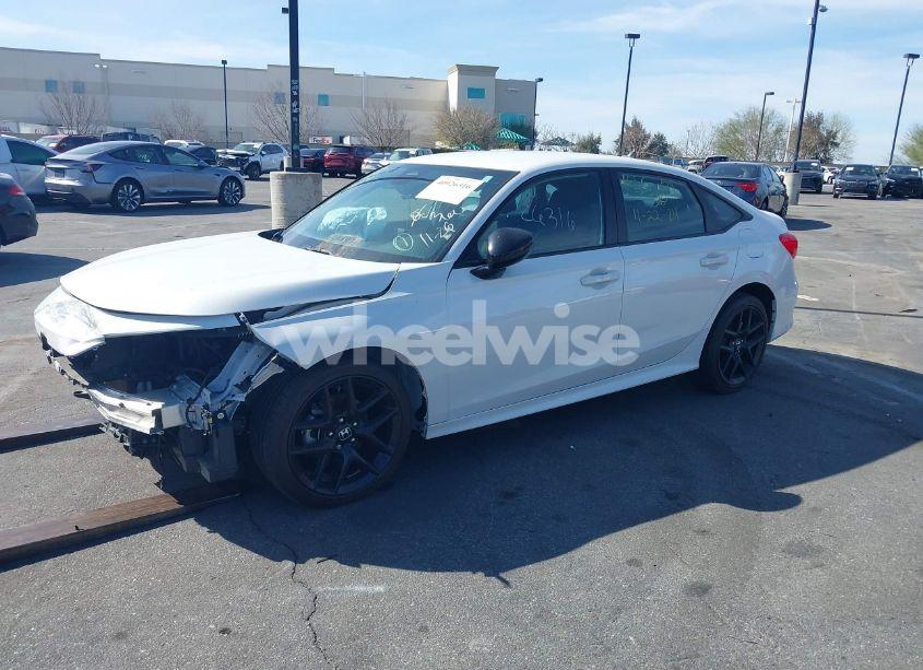 Photo 2 of 2022 Honda Civic SPORT (VIN 2HGFE2F57NH597470)