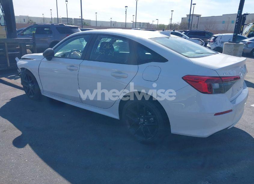 Photo 3 of 2022 Honda Civic SPORT (VIN 2HGFE2F57NH597470)