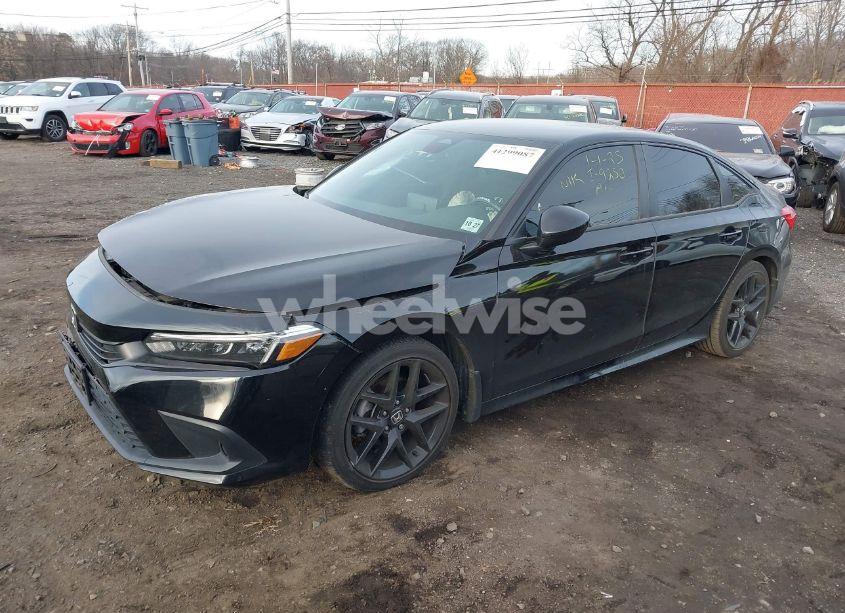 Photo 2 of 2022 Honda Civic SPORT (VIN 2HGFE2F57NH605390)