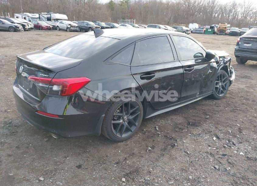 Photo 4 of 2022 Honda Civic SPORT (VIN 2HGFE2F57NH605390)
