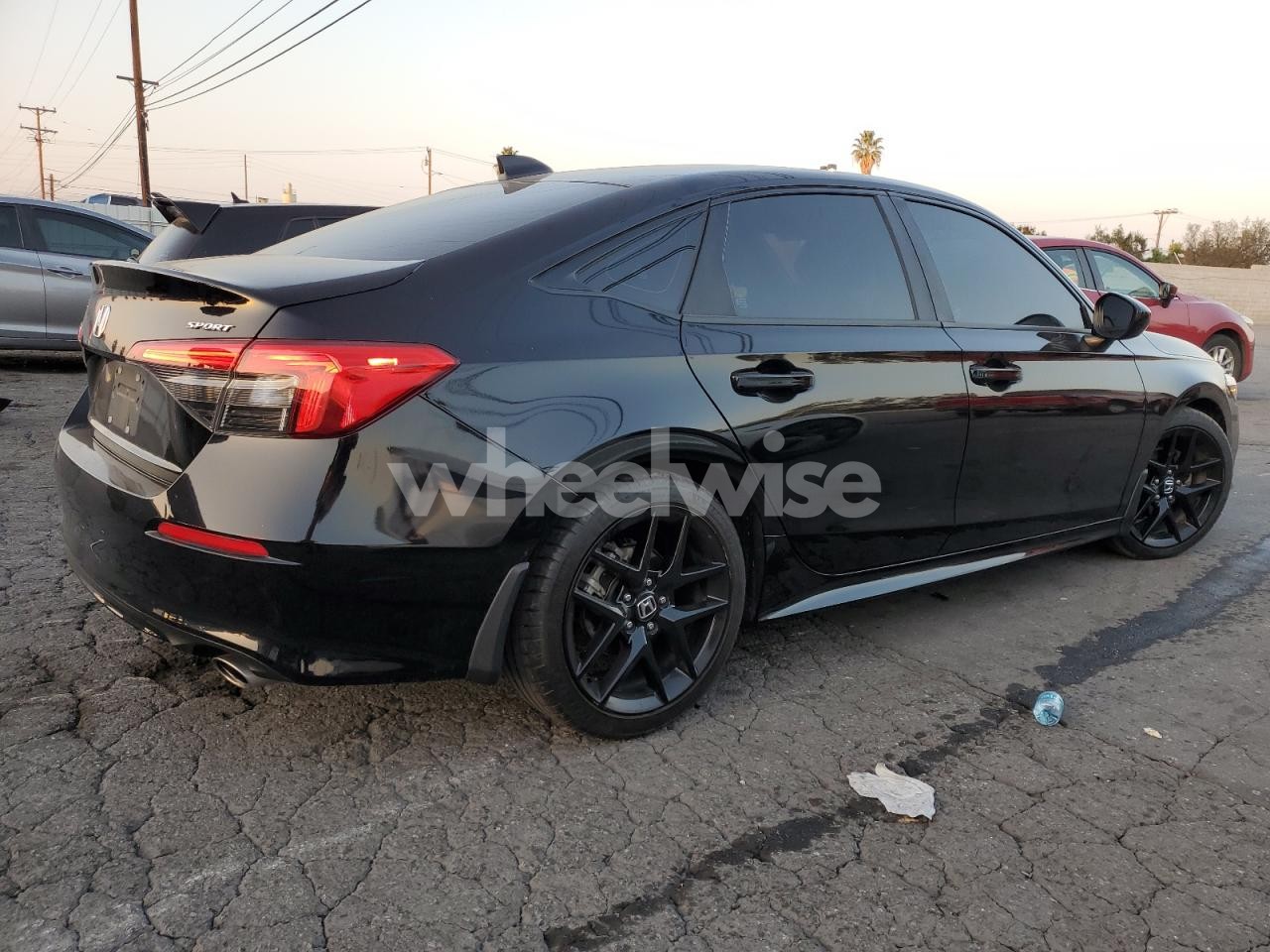 Photo 3 of 2022 HONDA CIVIC SPORT (VIN 2HGFE2F57NH606703)