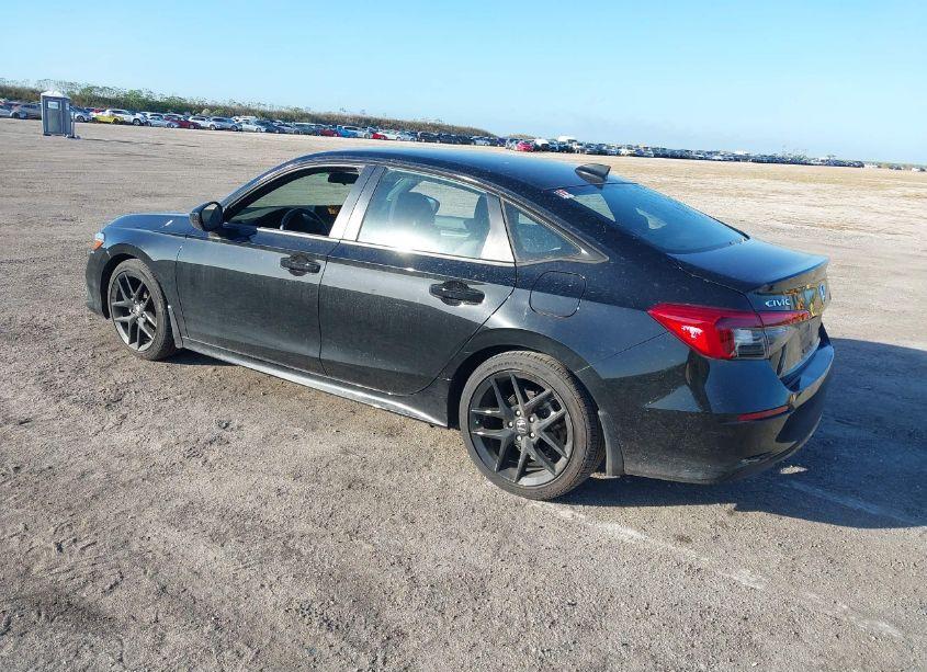 Photo 3 of 2022 Honda Civic SPORT (VIN 2HGFE2F57NH609309)