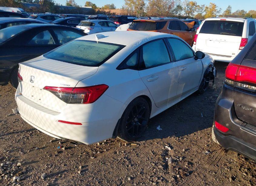 Photo 4 of 2023 Honda Civic SPORT (VIN 2HGFE2F57PH515529)