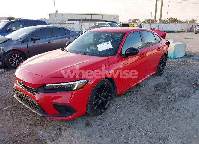 Photo 2 of 2023 Honda Civic SPORT (VIN 2HGFE2F57PH522500)