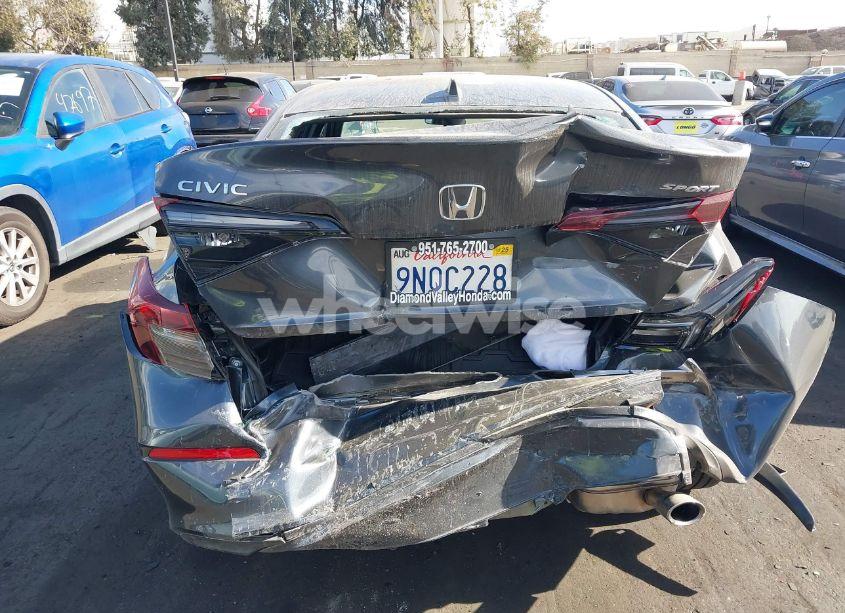 Photo 16 of 2025 Honda Civic SPORT (VIN 2HGFE2F57SH501977)