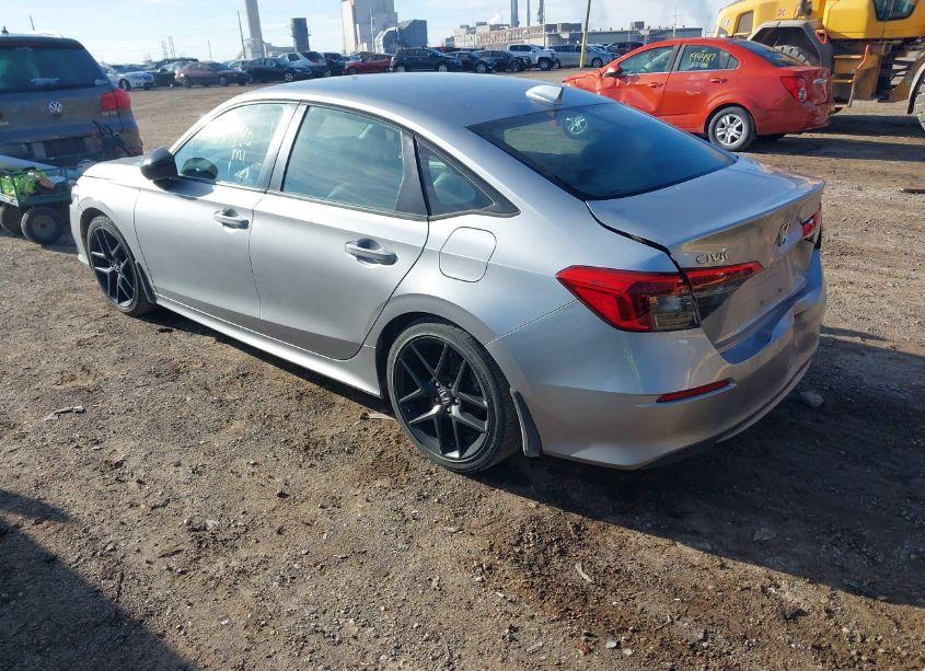 Photo 3 of 2022 Honda Civic SPORT (VIN 2HGFE2F58NH521224)