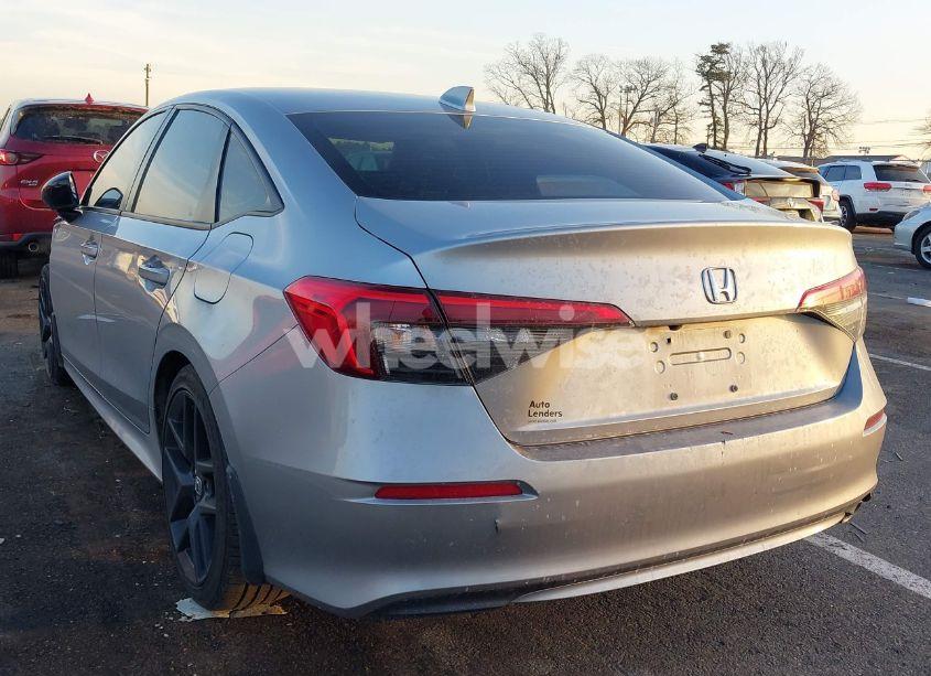 Photo 3 of 2022 Honda Civic SPORT (VIN 2HGFE2F58NH531865)