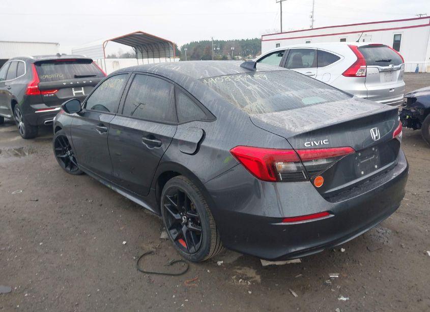 Photo 3 of 2022 Honda Civic SPORT (VIN 2HGFE2F58NH536368)