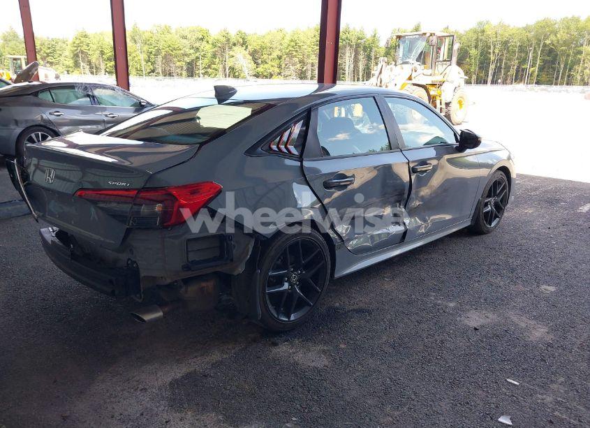 Photo 4 of 2022 Honda Civic SPORT (VIN 2HGFE2F58NH538380)