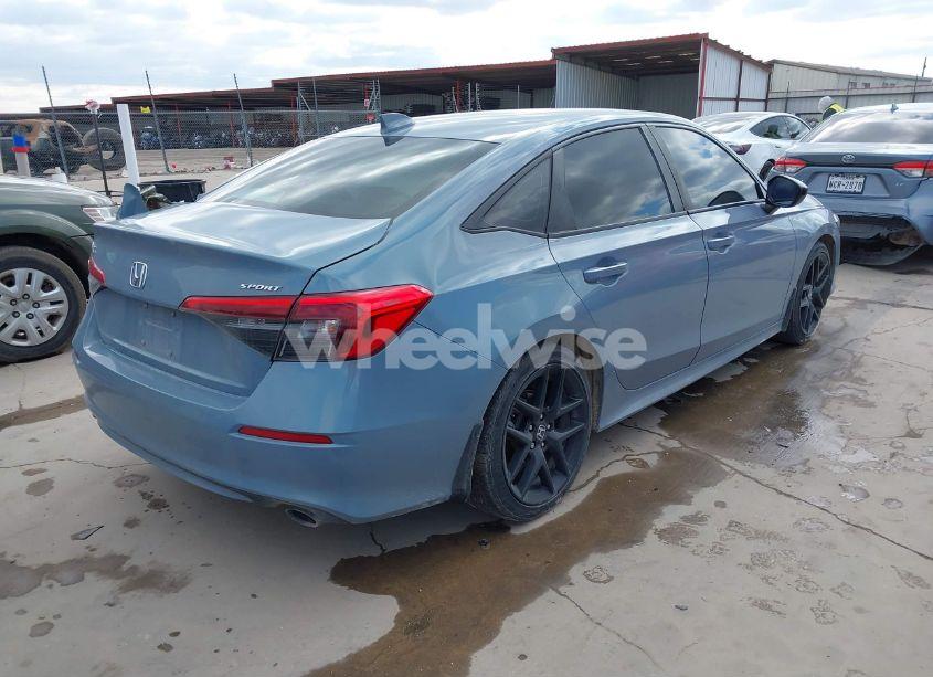 Photo 4 of 2022 Honda Civic SPORT (VIN 2HGFE2F58NH539433)