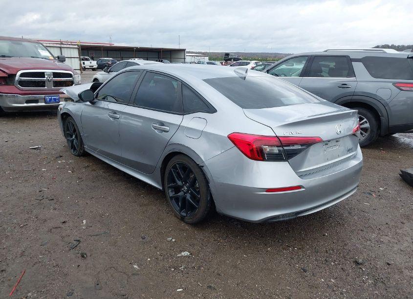 Photo 3 of 2022 Honda Civic SPORT (VIN 2HGFE2F58NH542039)