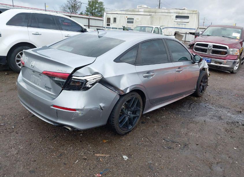 Photo 4 of 2022 Honda Civic SPORT (VIN 2HGFE2F58NH542039)