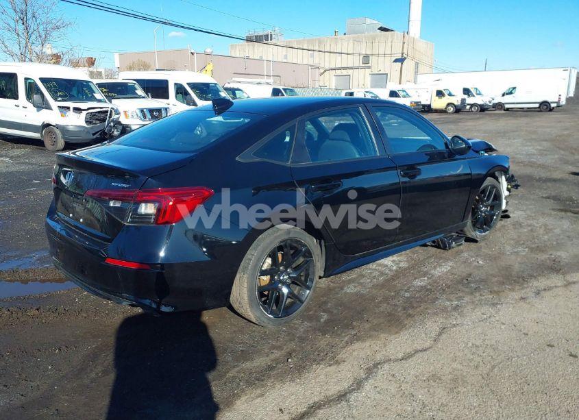 Photo 4 of 2022 Honda Civic SPORT (VIN 2HGFE2F58NH551274)