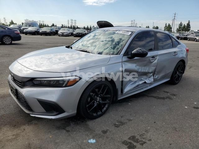 Photo 6 of 2022 HONDA CIVIC SPORT (VIN 2HGFE2F58NH554465)