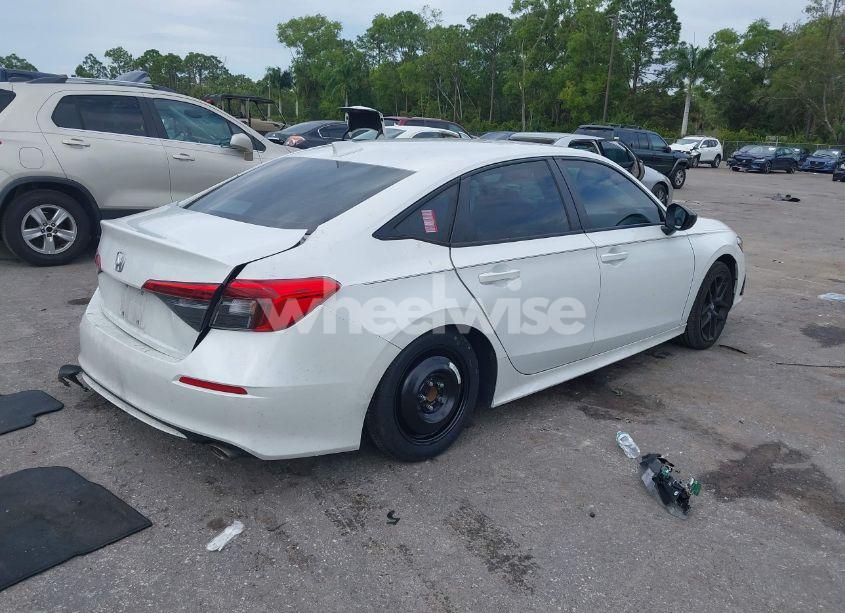 Photo 4 of 2022 Honda Civic SPORT (VIN 2HGFE2F58NH560122)
