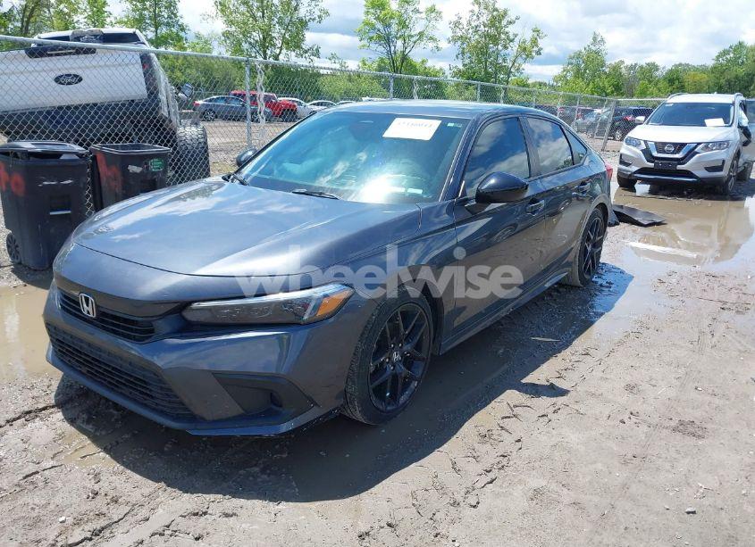Photo 2 of 2022 Honda Civic SPORT (VIN 2HGFE2F58NH560511)