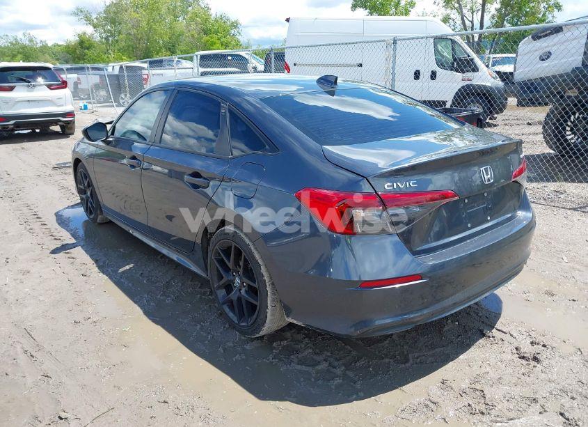 Photo 3 of 2022 Honda Civic SPORT (VIN 2HGFE2F58NH560511)