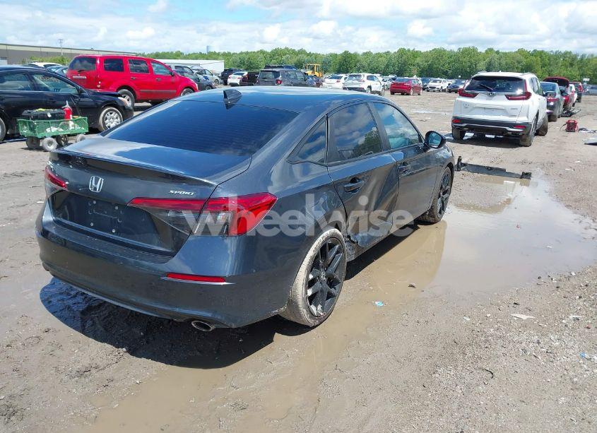 Photo 4 of 2022 Honda Civic SPORT (VIN 2HGFE2F58NH560511)