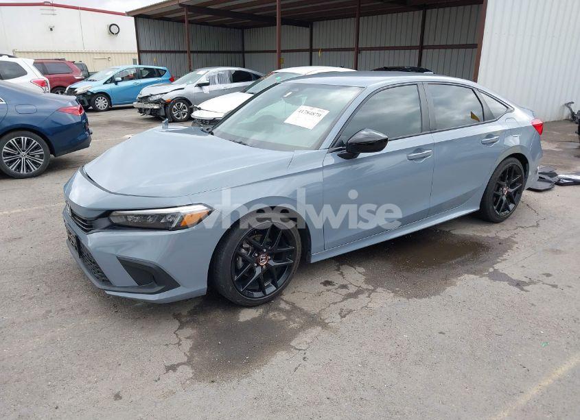 Photo 2 of 2022 Honda Civic SPORT (VIN 2HGFE2F58NH569211)