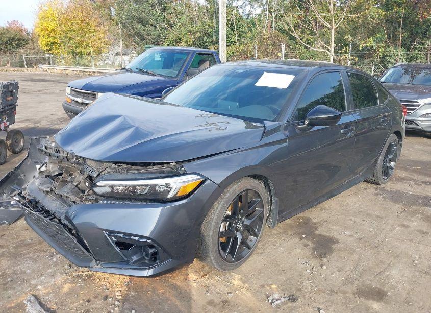 Photo 2 of 2022 Honda Civic SPORT (VIN 2HGFE2F58NH573985)