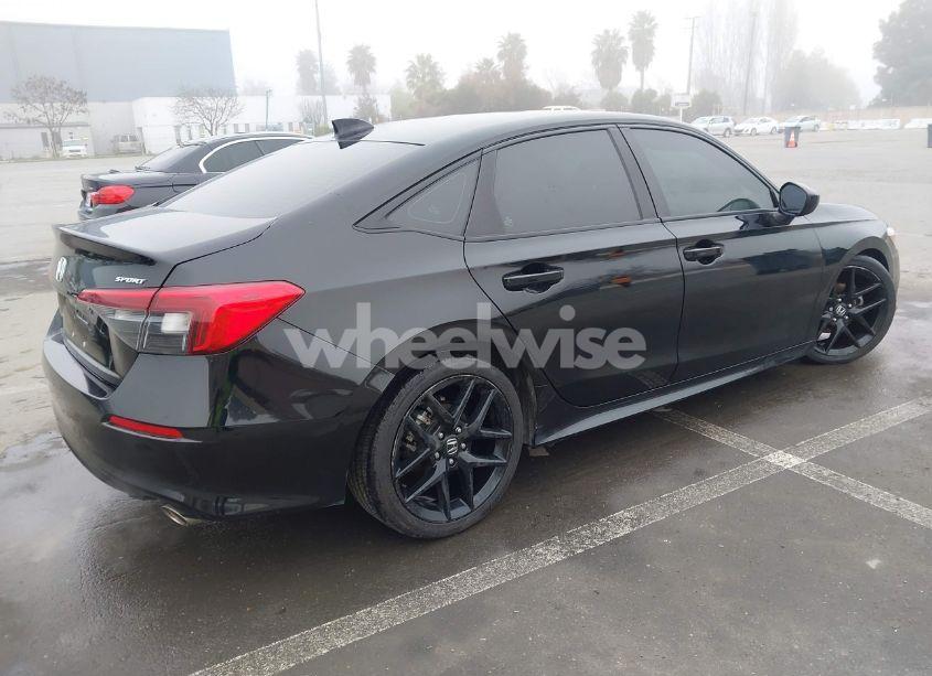 Photo 4 of 2022 Honda Civic SPORT (VIN 2HGFE2F58NH582931)