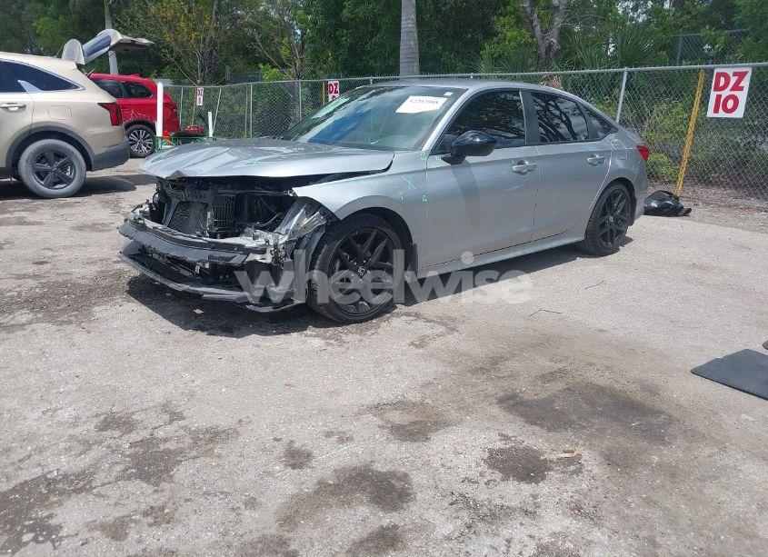 Photo 2 of 2022 Honda Civic SPORT (VIN 2HGFE2F58NH586977)