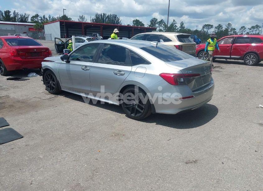 Photo 3 of 2022 Honda Civic SPORT (VIN 2HGFE2F58NH586977)