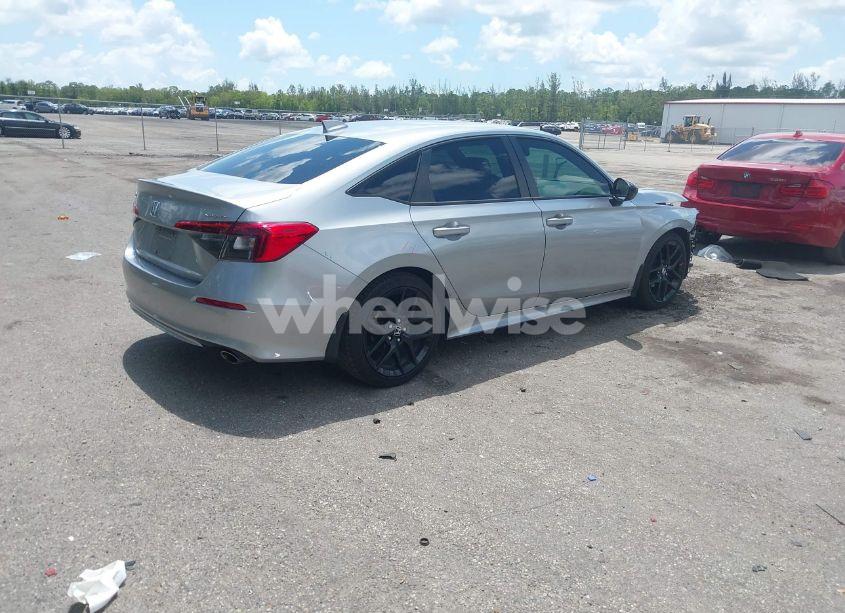 Photo 4 of 2022 Honda Civic SPORT (VIN 2HGFE2F58NH586977)