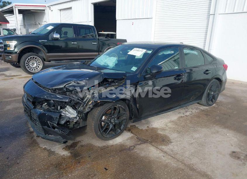 Photo 2 of 2022 Honda Civic SPORT (VIN 2HGFE2F58NH600621)
