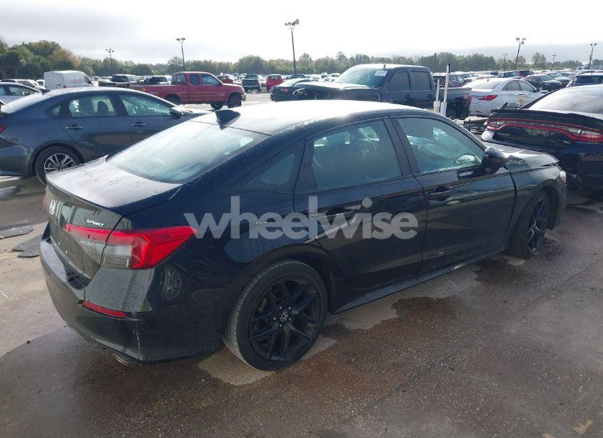 Photo 4 of 2022 Honda Civic SPORT (VIN 2HGFE2F58NH600621)