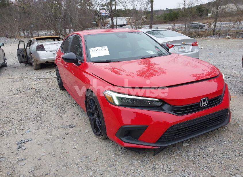 2022 Honda Civic SPORT (VIN 2HGFE2F58NH606337) main photo