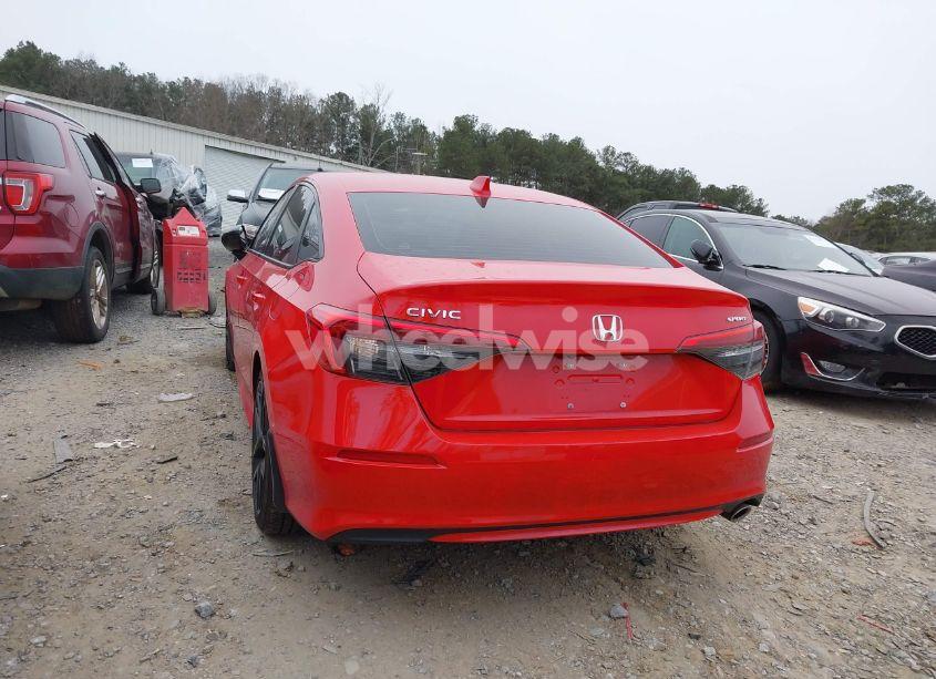 Photo 3 of 2022 Honda Civic SPORT (VIN 2HGFE2F58NH606337)