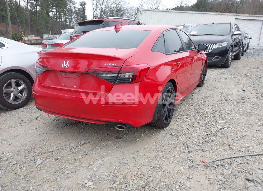 Photo 4 of 2022 Honda Civic SPORT (VIN 2HGFE2F58NH606337)