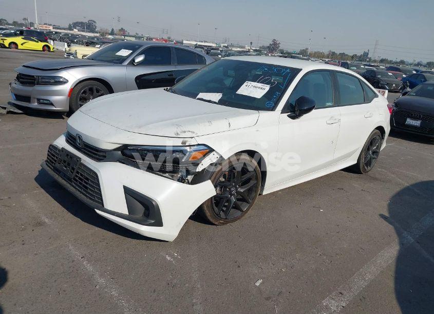 Photo 2 of 2023 Honda Civic SPORT (VIN 2HGFE2F58PH506323)