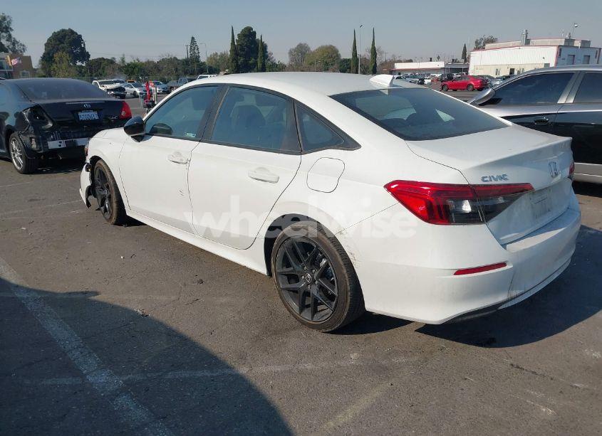 Photo 3 of 2023 Honda Civic SPORT (VIN 2HGFE2F58PH506323)