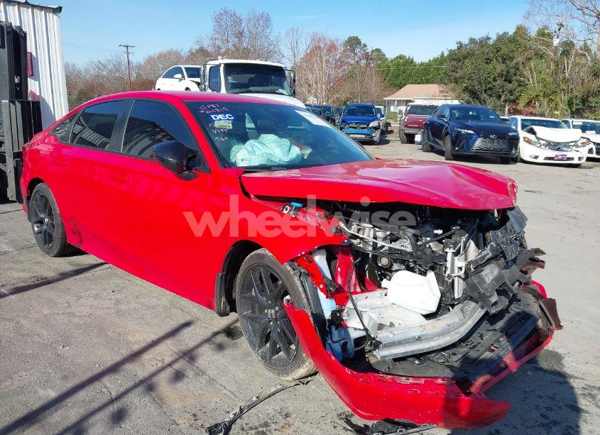 2023 Honda Civic SPORT (VIN 2HGFE2F58PH529553) main photo