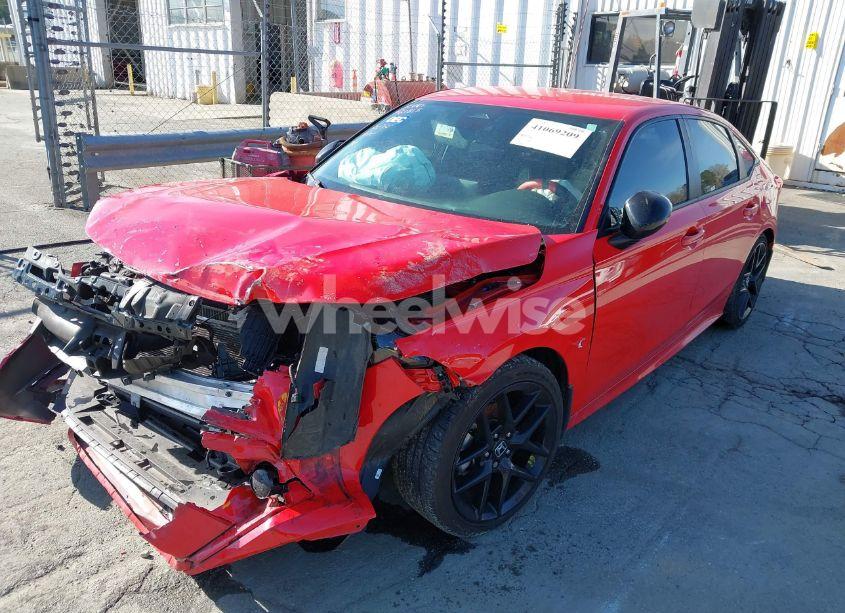 Photo 2 of 2023 Honda Civic SPORT (VIN 2HGFE2F58PH529553)