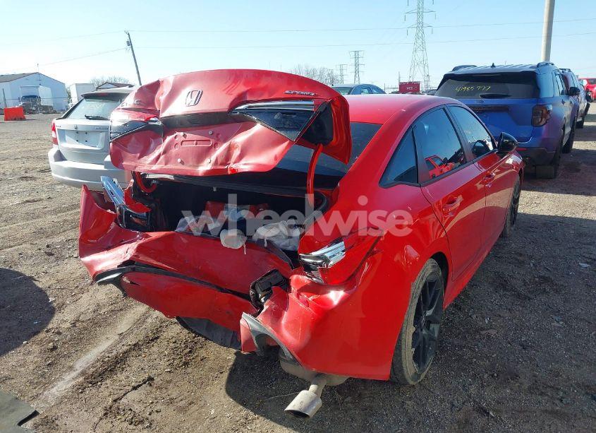 Photo 4 of 2024 Honda Civic SPORT (VIN 2HGFE2F58RH538028)