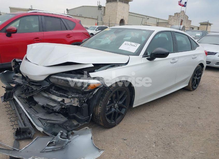 Photo 2 of 2024 Honda Civic SPORT (VIN 2HGFE2F58RH589187)