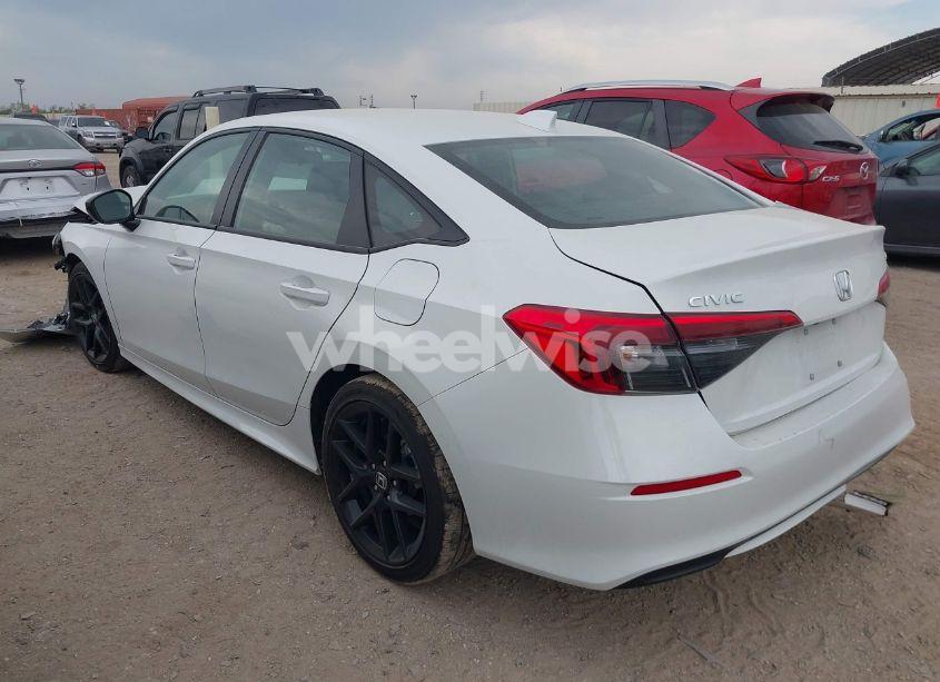 Photo 3 of 2024 Honda Civic SPORT (VIN 2HGFE2F58RH589187)