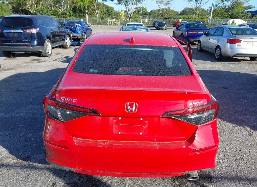 Photo 16 of 2025 Honda Civic SPORT (VIN 2HGFE2F58SH514138)