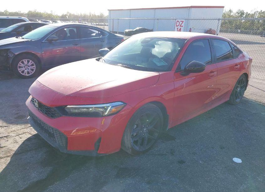 Photo 2 of 2025 Honda Civic SPORT (VIN 2HGFE2F58SH514138)