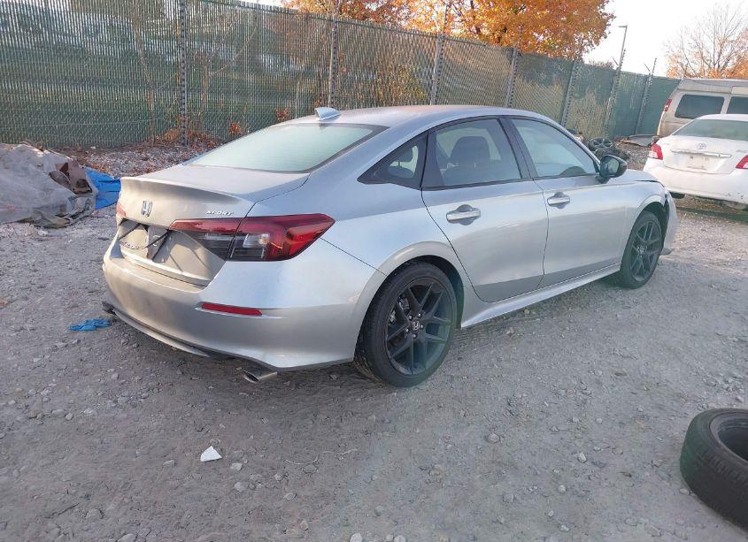 Photo 4 of 2025 Honda Civic SPORT (VIN 2HGFE2F58SH527214)