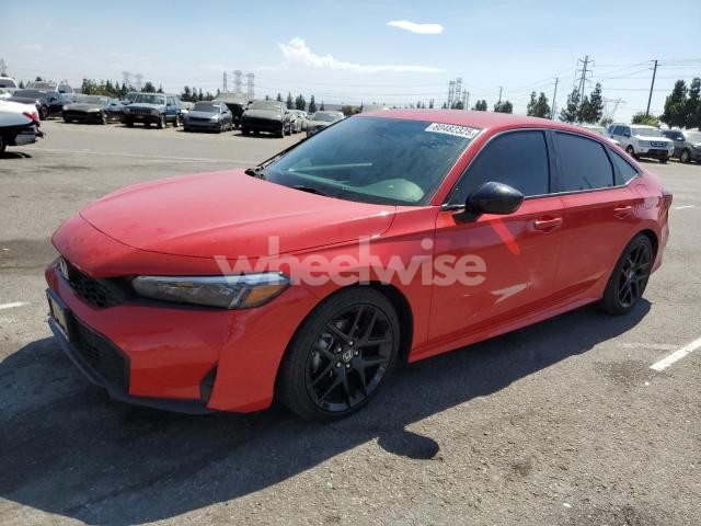 Photo 2 of 2025 HONDA CIVIC SPORT (VIN 2HGFE2F58SH586750)