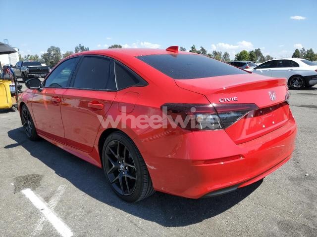 Photo 5 of 2025 HONDA CIVIC SPORT (VIN 2HGFE2F58SH586750)