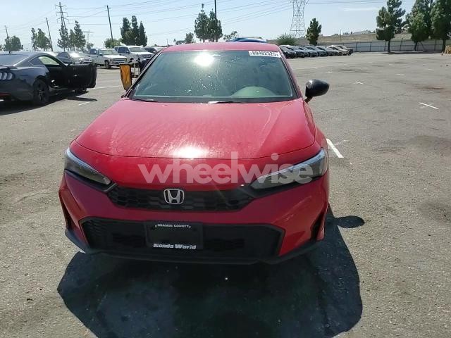 Photo 8 of 2025 HONDA CIVIC SPORT (VIN 2HGFE2F58SH586750)