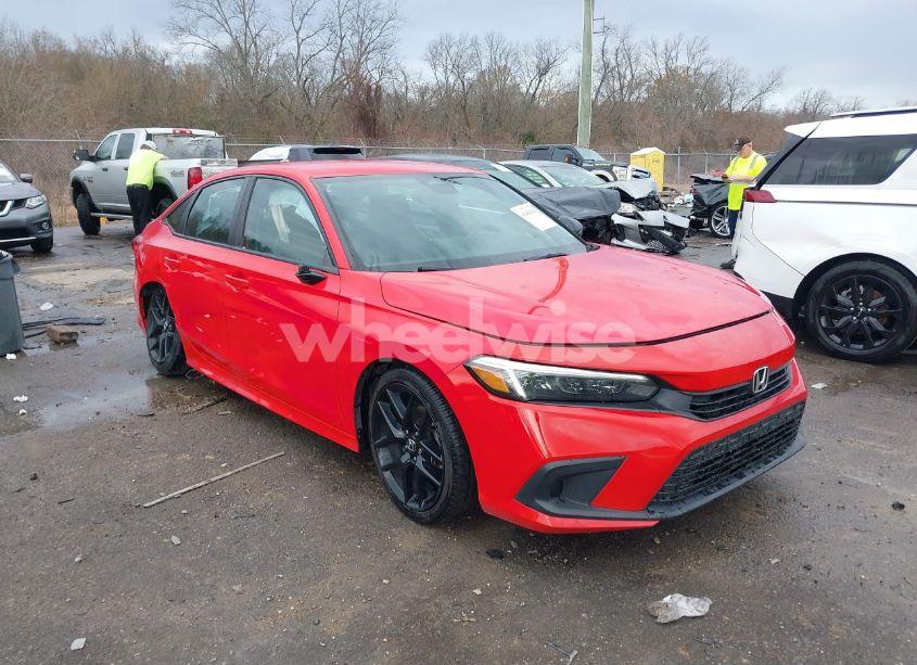 2022 Honda Civic SPORT (VIN 2HGFE2F59NH500964) main photo