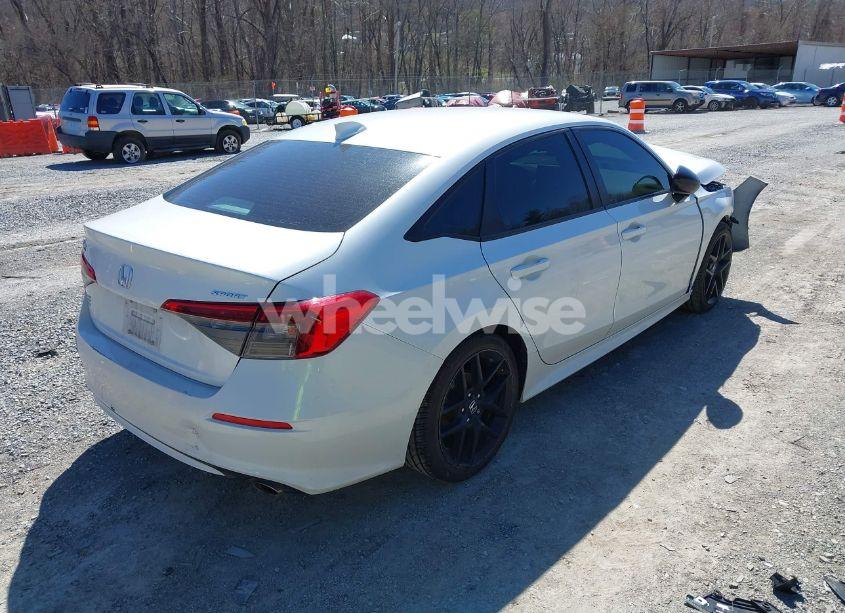 Photo 4 of 2022 Honda Civic SPORT (VIN 2HGFE2F59NH502102)