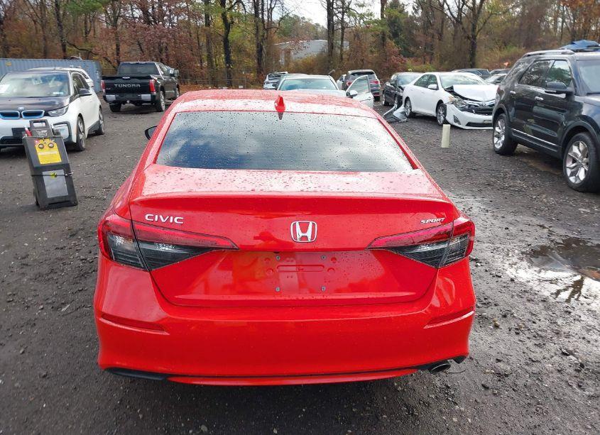 Photo 16 of 2022 Honda Civic SPORT (VIN 2HGFE2F59NH503900)