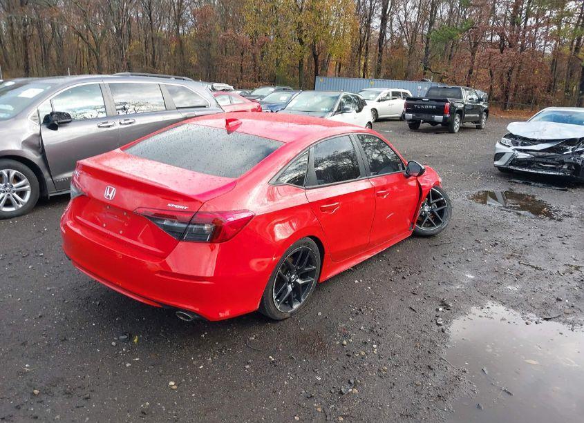 Photo 4 of 2022 Honda Civic SPORT (VIN 2HGFE2F59NH503900)